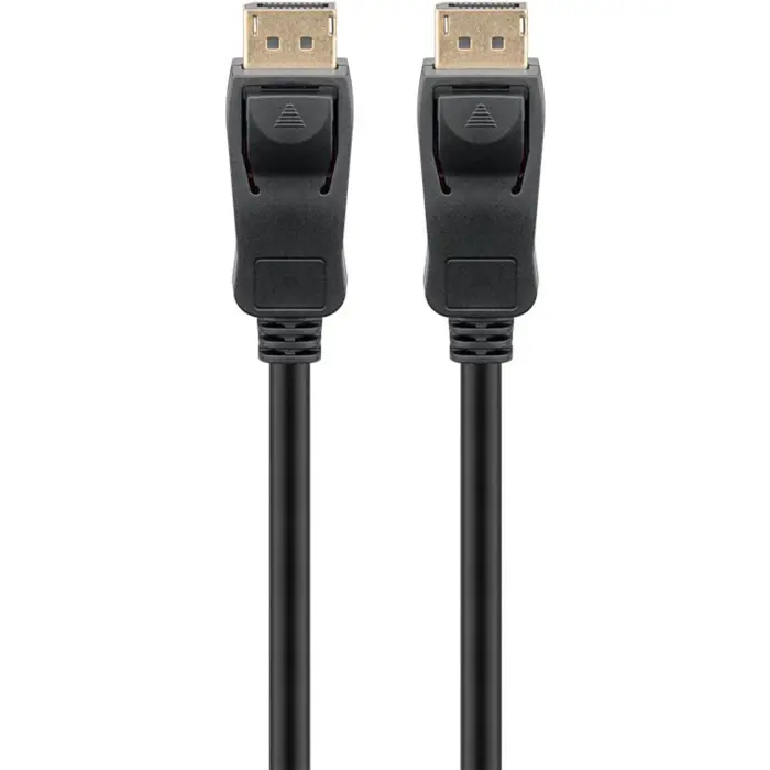 goobay DisplayPort 2.0/2.1 cable, 16K @ 60Hz, 80 Gbit/s black, 3 meters