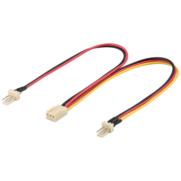 goobay Diverse 3-Pin Y-cable 0,22m