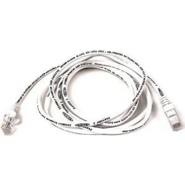goobay Patch cable Cat6 U/UTP flat white 10,0m