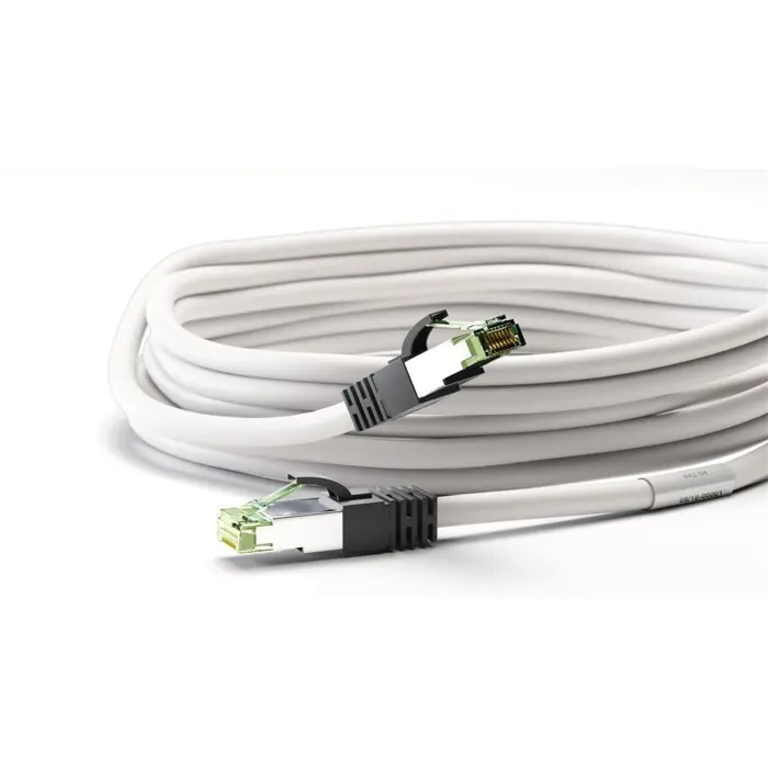 Goobay patch cable CAT8.1 S/FTP (PiMF) (white, 3 meters)