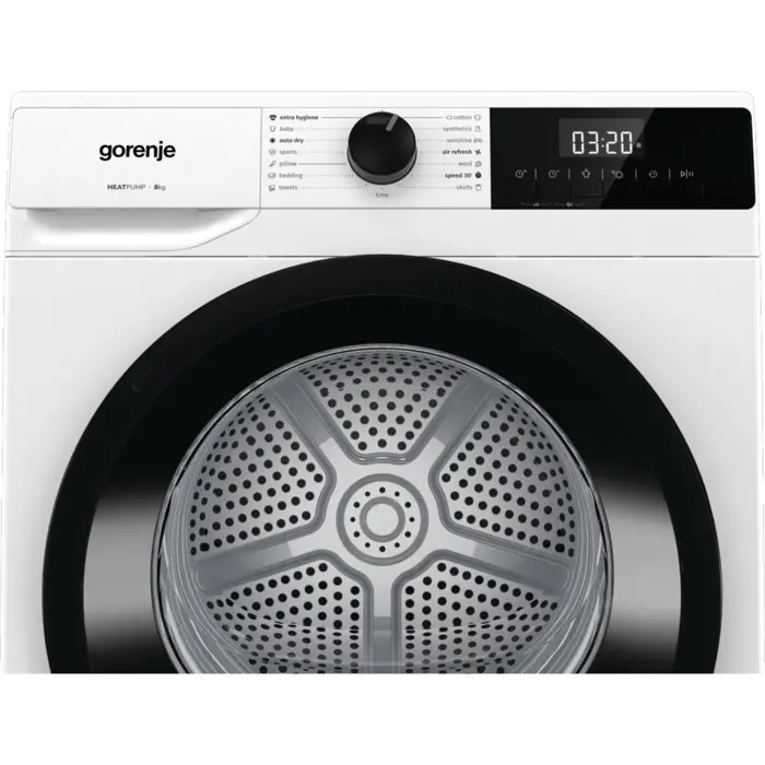 Gorenje DHNE83 Heat Pump Tumble Dryer White Black