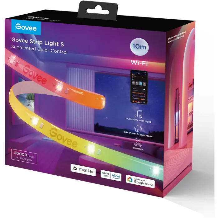 Govee Strip Light S 10 meters, LED strip