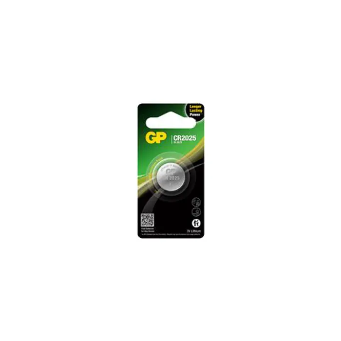 GP baterije CR2025-2CPU1 Lithium Coin