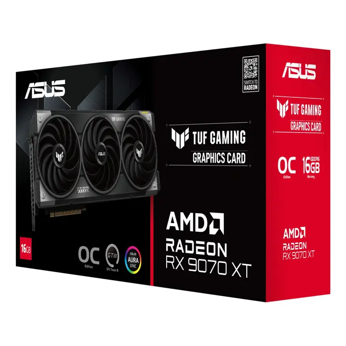 Grafička ASUS TUF RX9070XT O16G GAMING