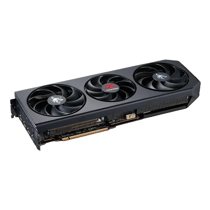 Graphics card. PowerColor RX9070GRE Hellhound