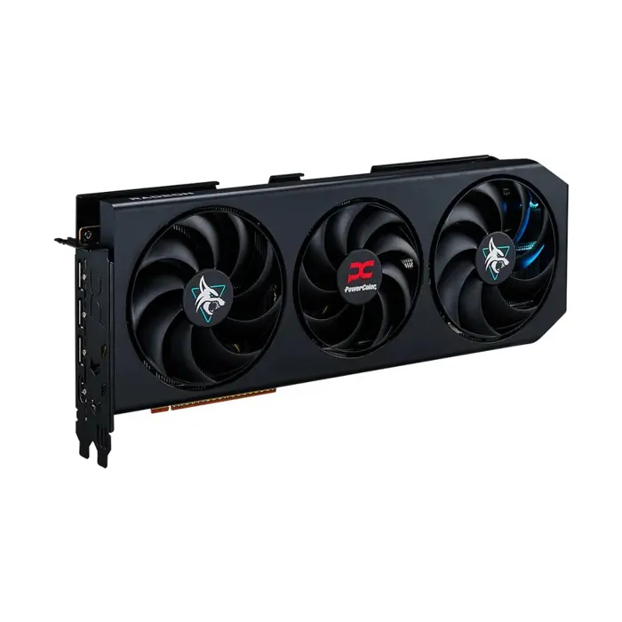 Graphics card. PowerColor RX9070GRE Hellhound