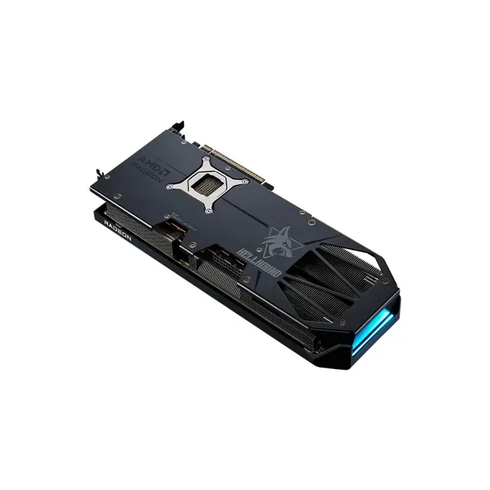 Graphics card. PowerColor RX9070GRE Hellhound