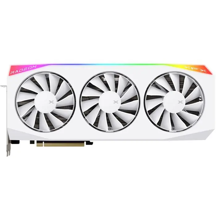 Graphics card. XFX Mercury RX 9070XT OC White G RGB 16