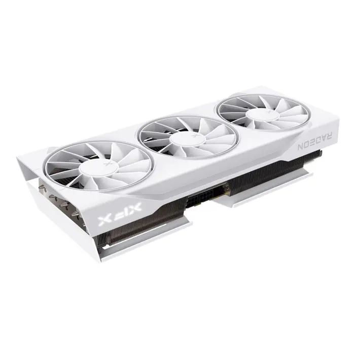 Graphics card. XFX Swift RX 9070 White 3-FAN GAM E 16G