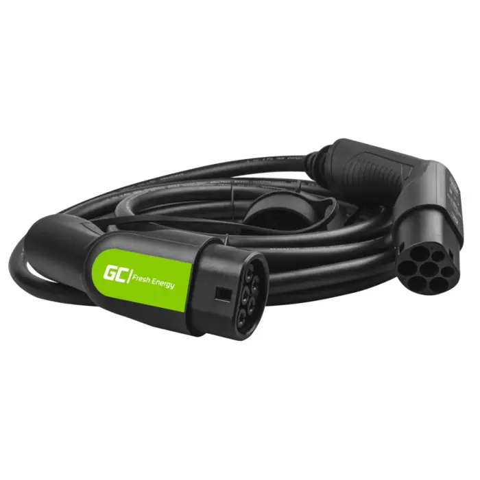 Green Cell (EV12) kabel Tip 2, 11kW za punjenje električnih vozila 7m