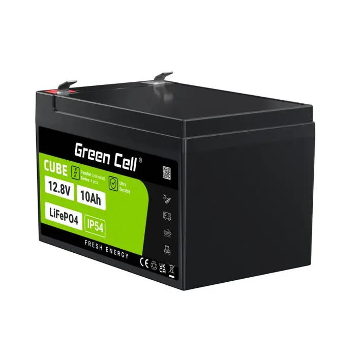 Green Cell LFPGC12V10AH UPS battery Lithium Iron Phosphate (LiFePO4) 12.8 V 10 Ah