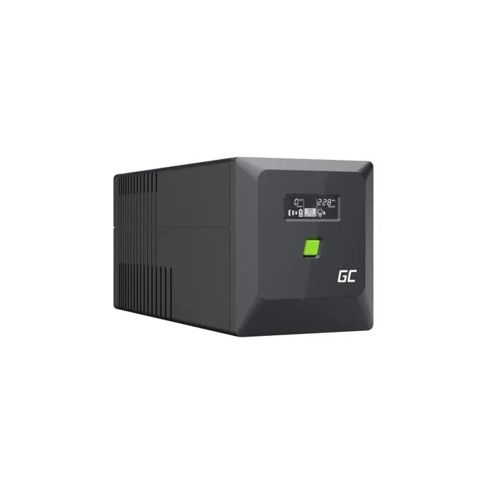 Green Cell UPS (UPSLM600) 1000VA/600W, Modified sine wave, Line Interactive AVR, LCD
