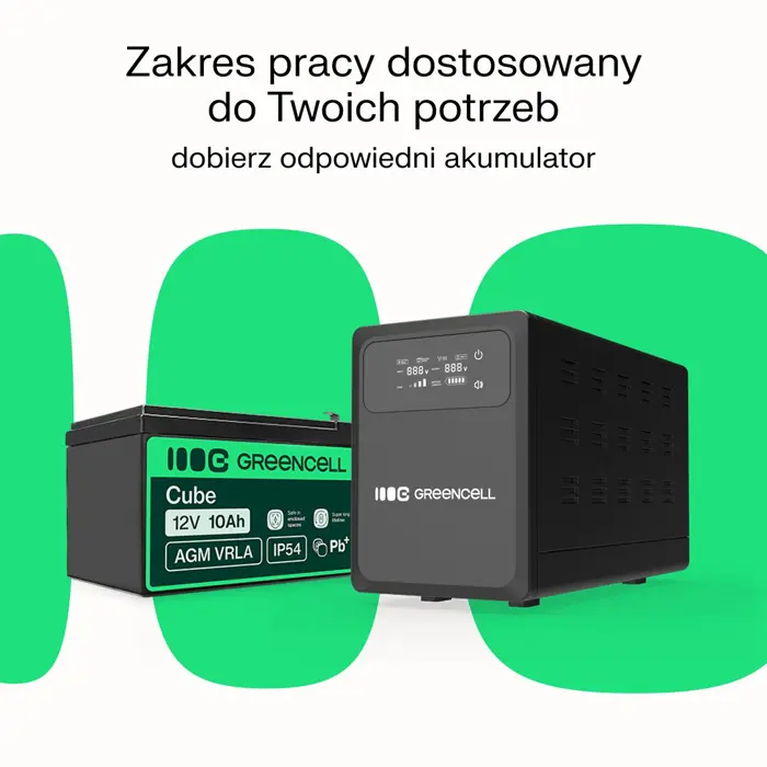 Green Cell UPSLPPC800 uninterruptible power supply (UPS)