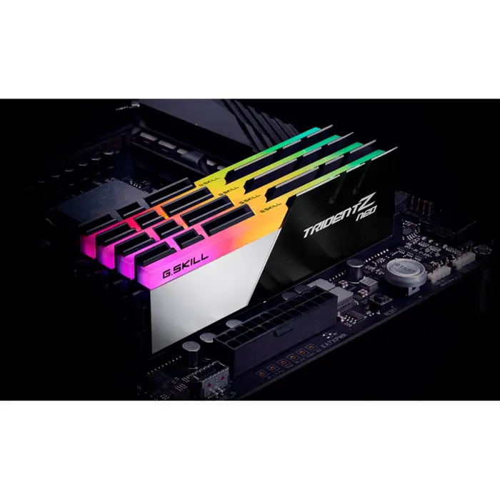 G.Skill DDR4 - 32 GB -3600 - CL - 16 - Quad Kit, RAM, Trident Z Neo (F4-3600C16Q-32GTZNC)