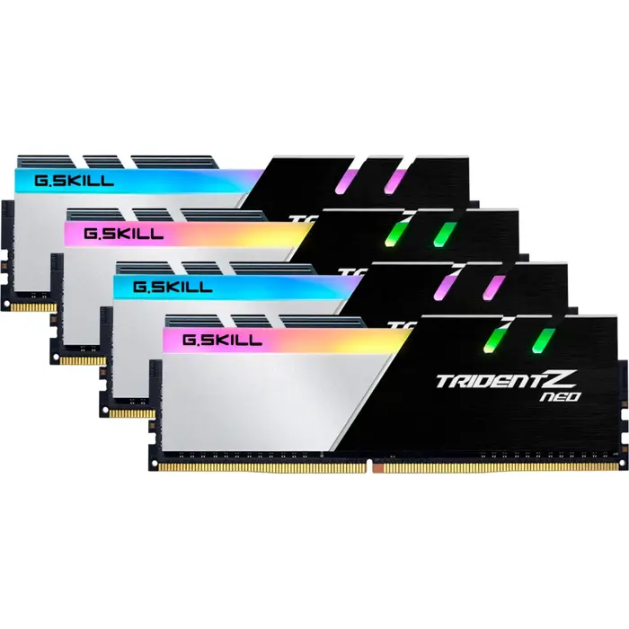 G.Skill DDR4 - 32 GB -3600 - CL - 16 - Quad Kit, RAM, Trident Z Neo (F4-3600C16Q-32GTZNC)