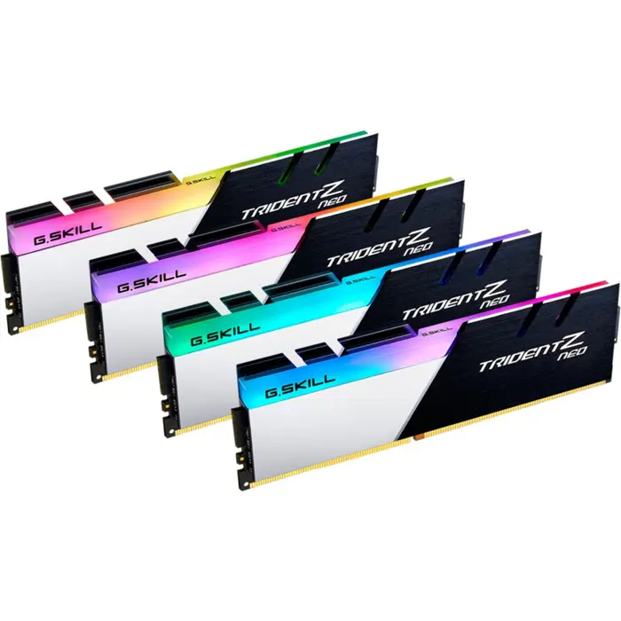 G.Skill DDR4 - 32 GB -3600 - CL - 16 - Quad Kit, RAM, Trident Z Neo (F4-3600C16Q-32GTZNC)