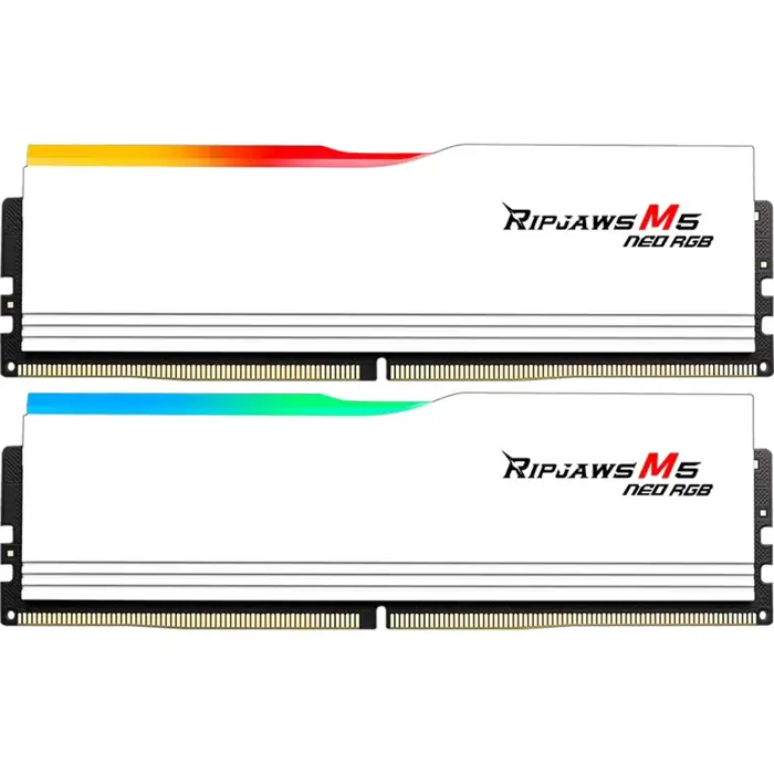 G.Skill DDR5 - 32GB - 6000 - CL - 30 (2x 16 GB) Dual Kit, RAM (F5-6000J3038F16GX2-RM5NRW, Ripjaws M5 Neo RGB, AMD EXPO)