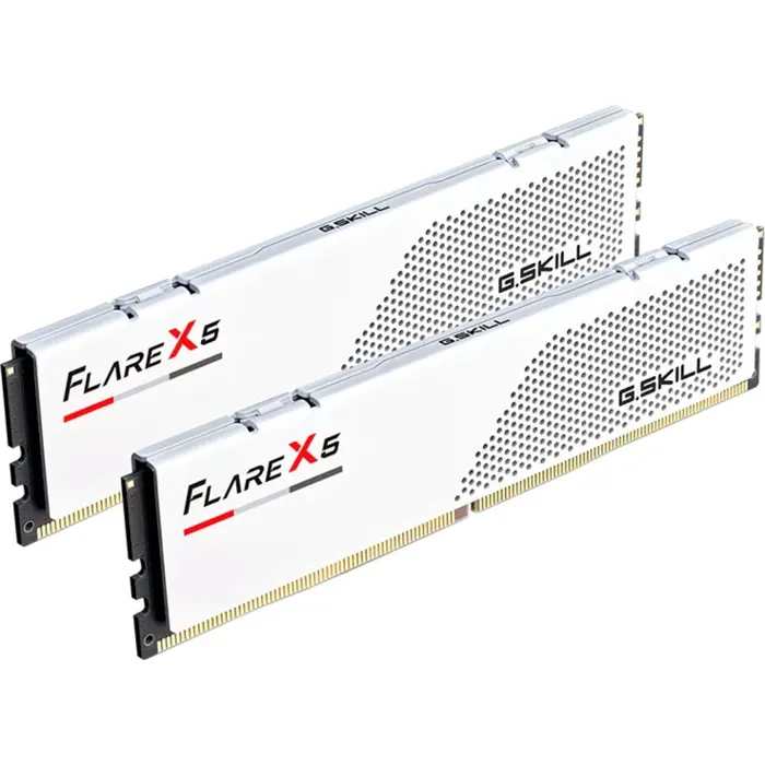 G.Skill DDR5 - 64GB - 6000 - CL - 36 (2x 32 GB) dual kit, RAM (white, F5-6000J3636F32GX2-FX5W, Flare X5, INTEL XMP, AMD EXPO)