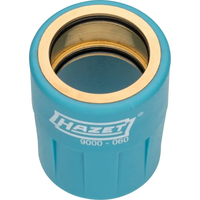 Hazet safety coupling 9000-060, 1/4" (blue, for compressed air hose)