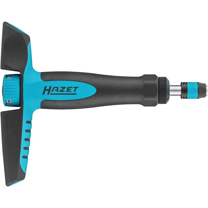 Hazet torque screwdriver 6005CT-100 black/blue, 4 - 10 Nm, 1/4" bit holder, T-handle