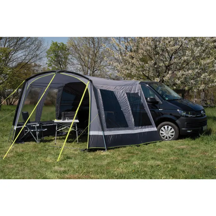 High Peak bus awning Trento 2.0 (grey/lime, model 2022)