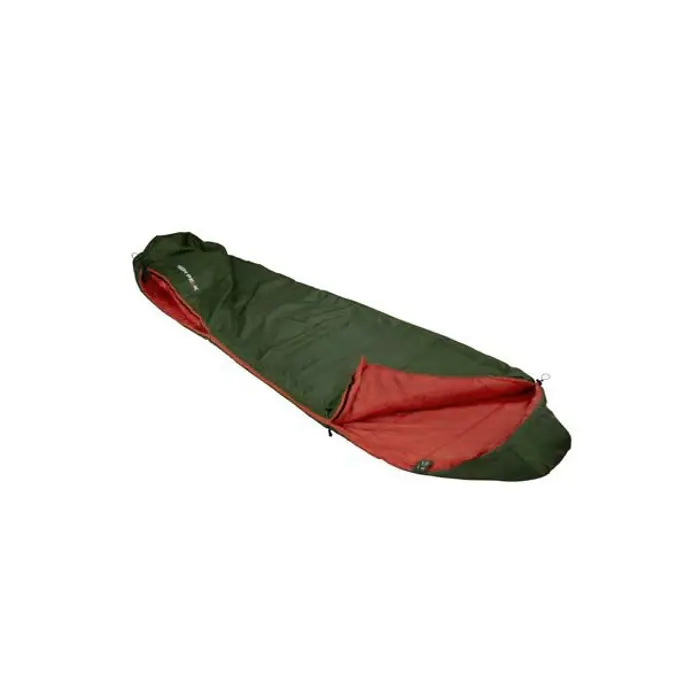 High Peak Lite Pak 1200 Mummy sleeping bag Polyester Green, Red
