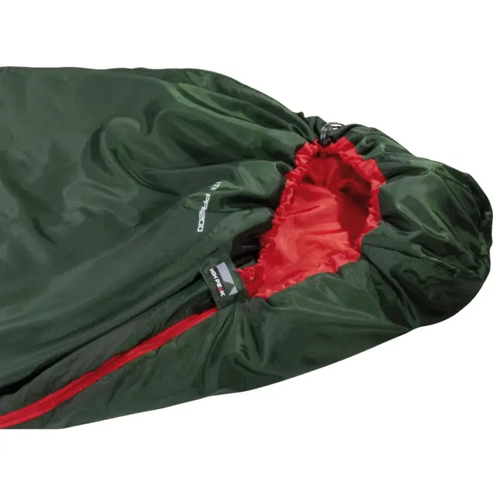 High Peak Lite Pak 1200, sleeping bag (green/red)