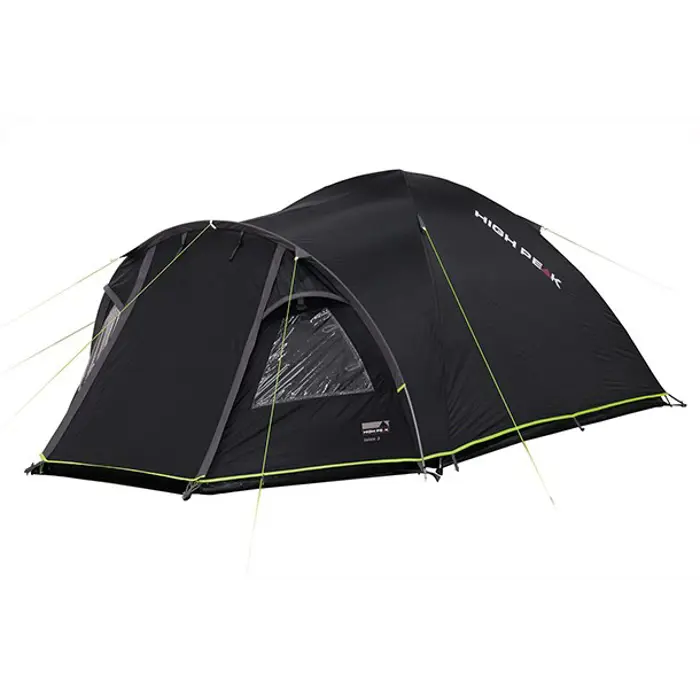 High Peak Talos 3 Green, Grey Dome/Igloo tent 11505