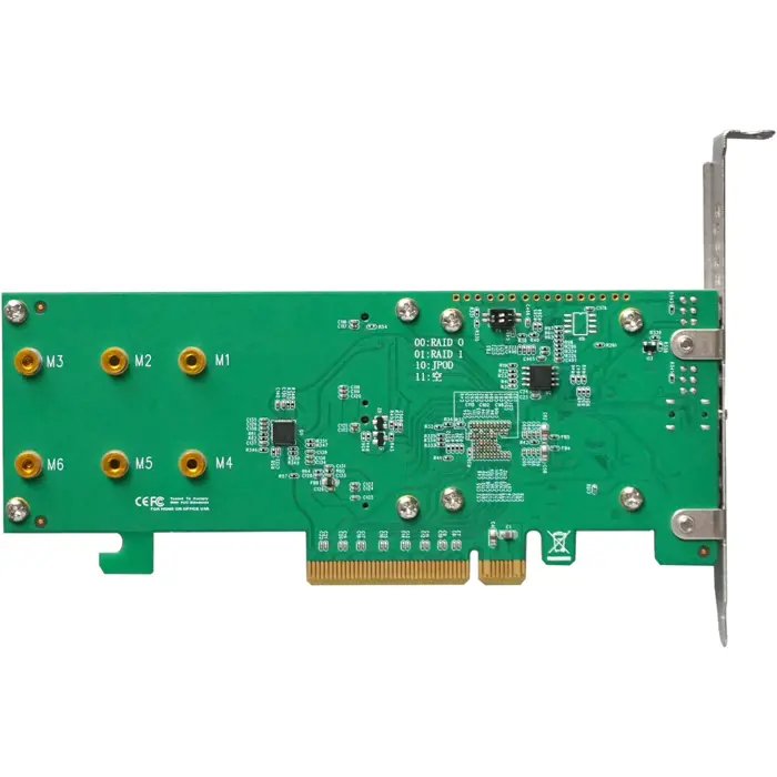 HighPoint SSD6202A 2x M.2, interface card