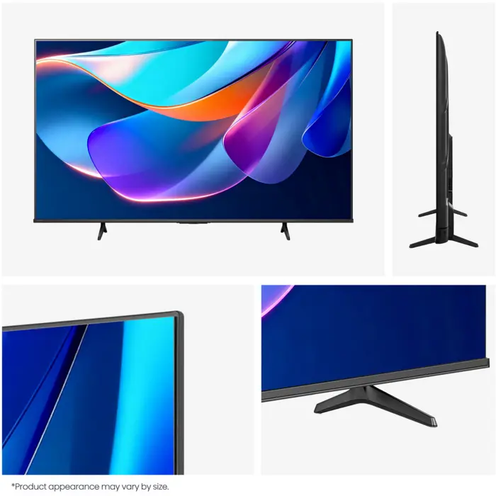 Hisense 43A6S (108 cm (43 inches), black/dark gray, UltraHD/4K, triple tuner)