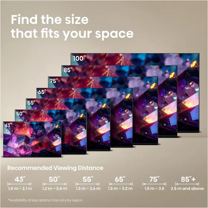 Hisense 75E7S PRO Hi-QLED TV (189 cm (75 inches), black/dark gray, UltraHD/4K, Free-Sync-Premium, 144Hz panel)