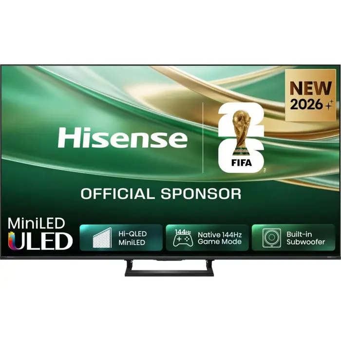 Hisense ULED 65E8S MiniLED (164 cm (65 inches), black/dark gray, UltraHD/4K, triple tuner, subwoofer, 144Hz panel)