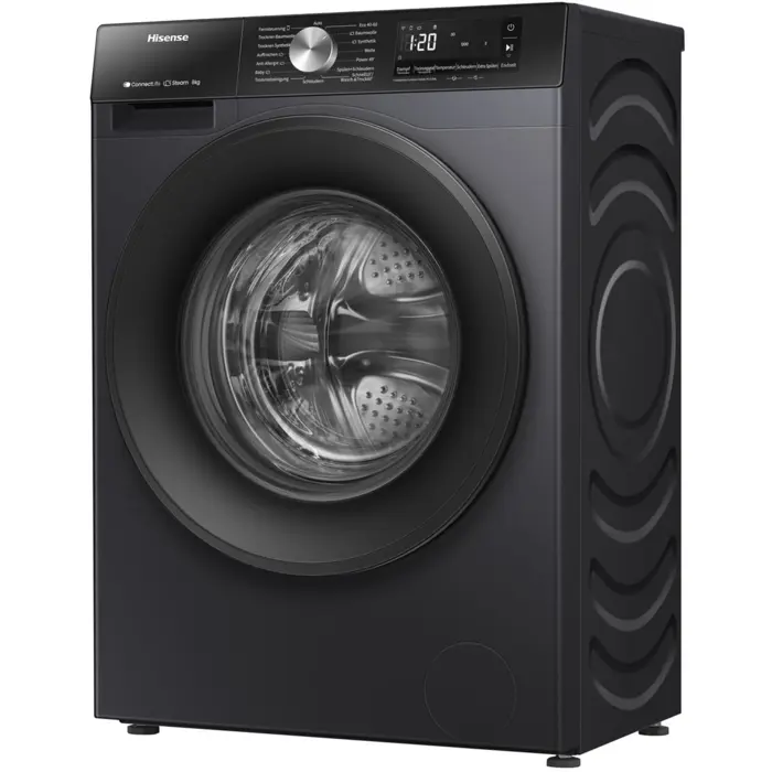 Hisense WD3S8043BB3 Washer Dryer Combo ConnectLife Black