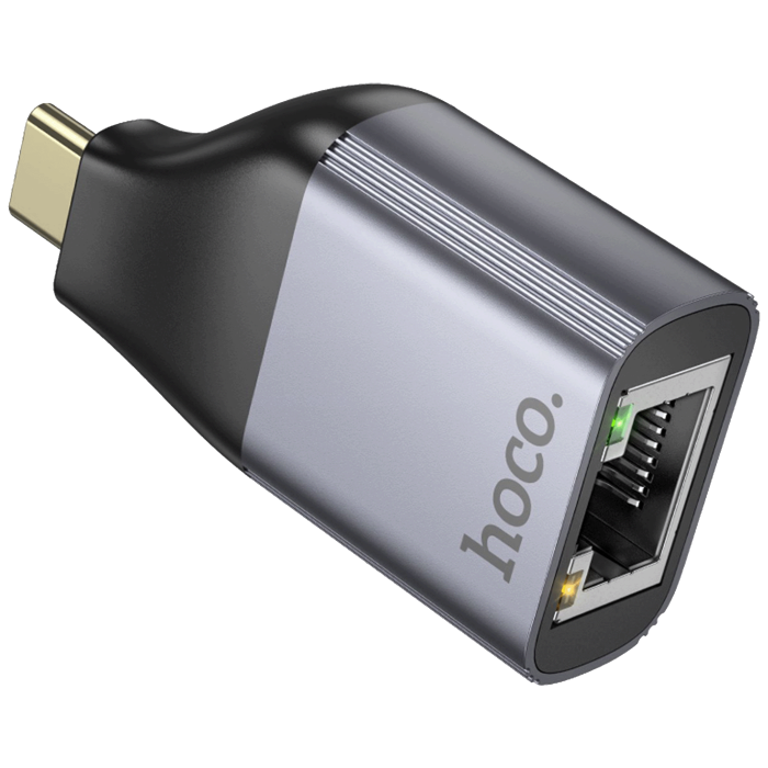 hoco. Adapter USB type C na LAN - UA35