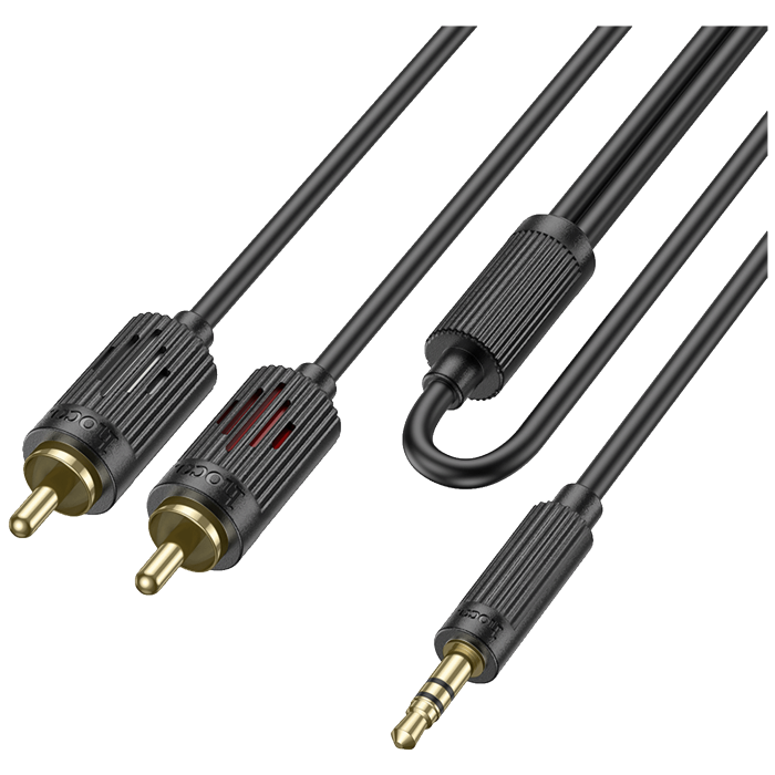hoco. Audio kabl 2 x RCA na 3.5 mm, 1.5 met. - UPA28