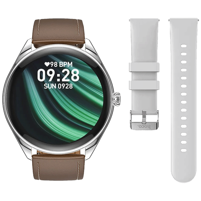 hoco. Pametni sat, 1.43" AMOLED, Bluetooth, IP67 - Y22 Silver