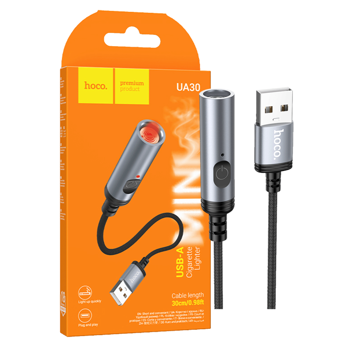 hoco. Upaljač sa USB kabelom - UA30 USB