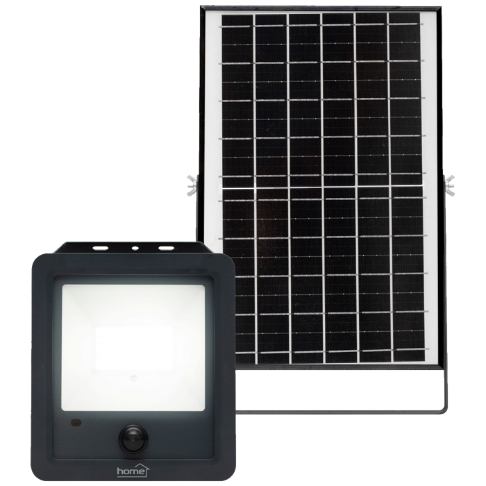 home Reflektor LED sa solarnim panelom 12W, detekcija pokreta - FLP1800SOLAR