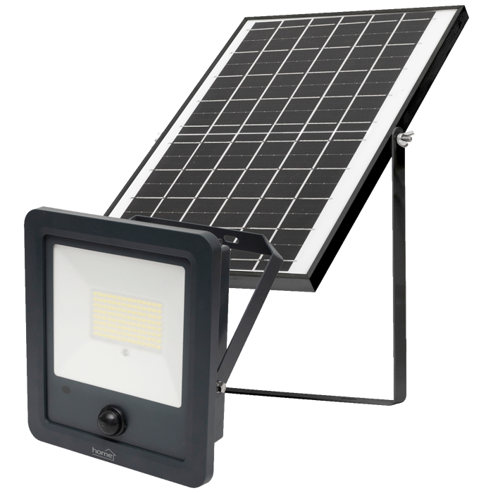 home Reflektor LED sa solarnim panelom 12W, detekcija pokreta - FLP1800SOLAR