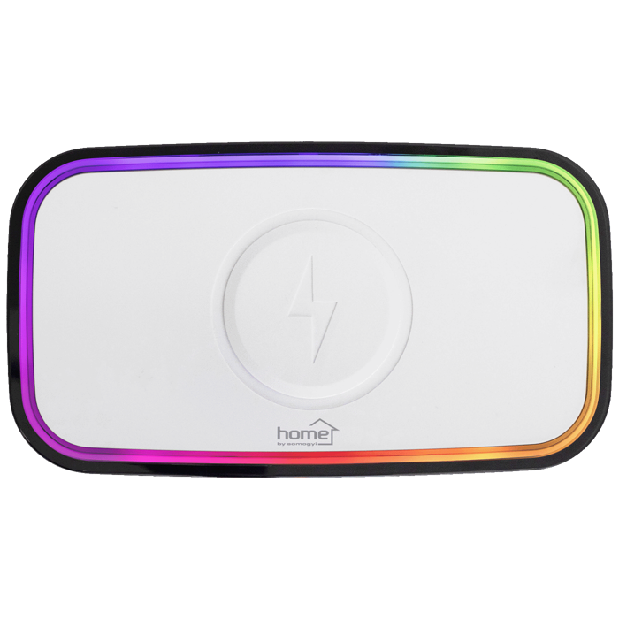 home Sat sa alarmom, FM, 2x5W Bluetooth, Qi punjenje, LED zaslon - LTCR06