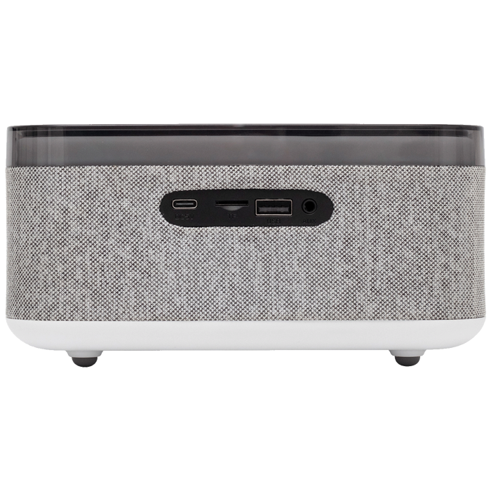 home Sat sa alarmom, FM, 2x5W Bluetooth, Qi punjenje, LED zaslon - LTCR06