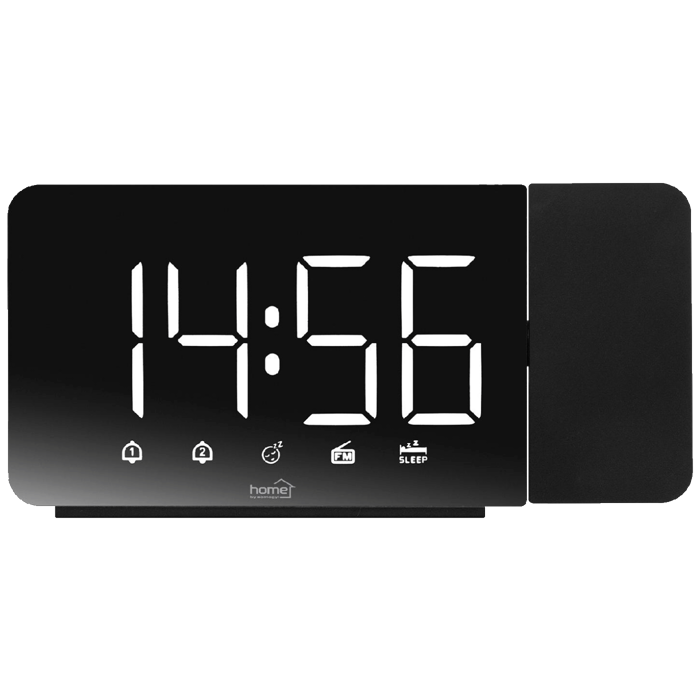 home Sat sa alarmom i projektorom, LED zaslon, FM radio - LTCRP03
