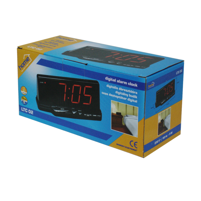 home Sat sa alarmom, LED zaslon - LTC 02