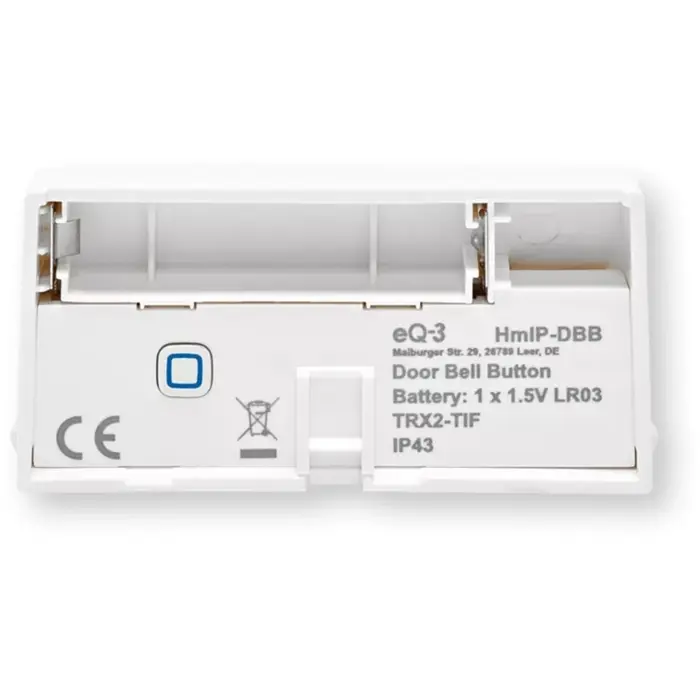 Homematic IP doorbell button (HmIP-DBB)