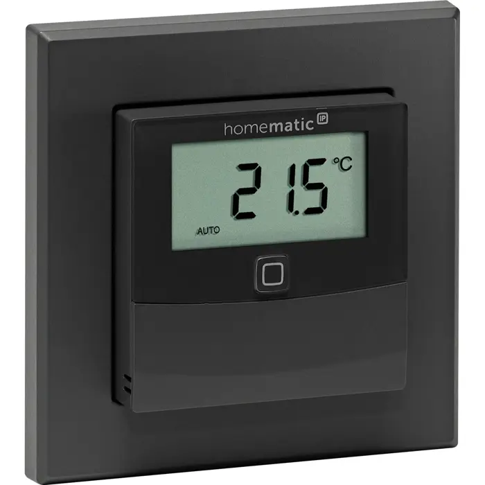 Homematic IP temperature and humidity sensor with display HmIP-STHD-A (anthracite)