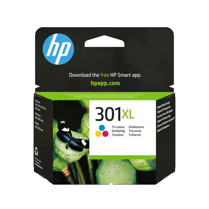HP 301XL High Yield Tri-color Original Ink Cartridge