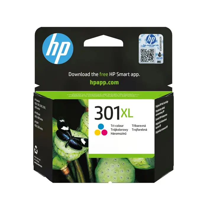 HP 301XL High Yield Tri-color Original Ink Cartridge