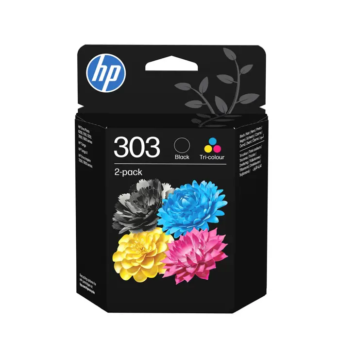 HP 303 Combo Pack Black + CMY 3YM92AE