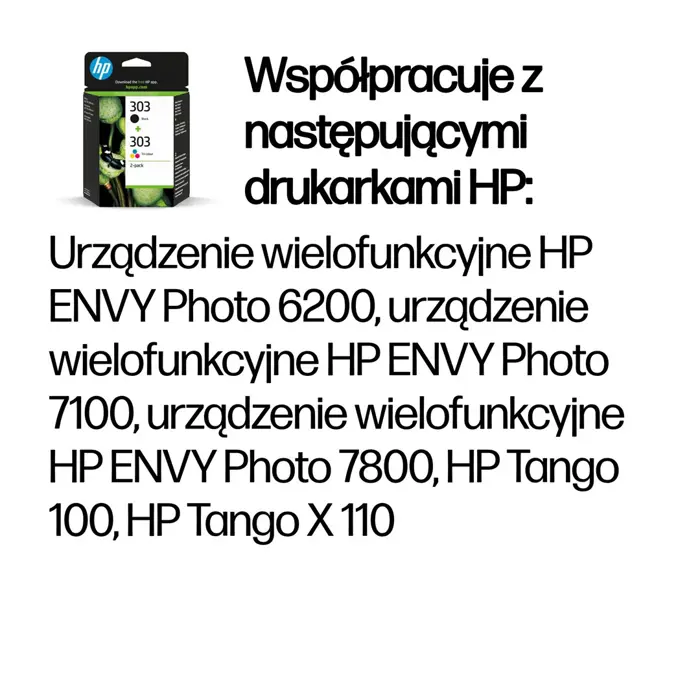 HP 303 Combo Pack Black + CMY 3YM92AE