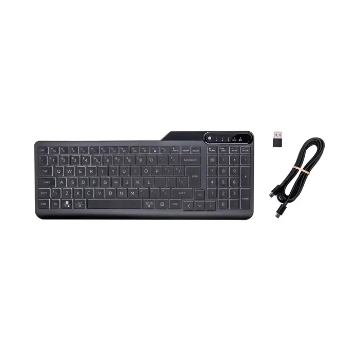 HP 400 Backlit Wired Keyboard